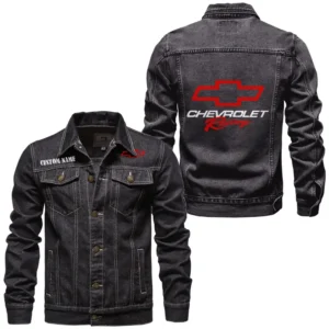 Car Fans Gift Denim Jacket, Denim Jacket All Over Print Gift For Car Enthusiasts CAR1901132080 - Black