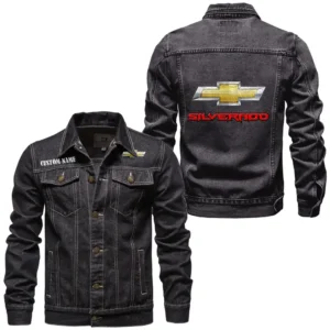 Car Fans Gift Denim Jacket, Denim Jacket All Over Print Gift For Car Enthusiasts CAR1901132081 - Black