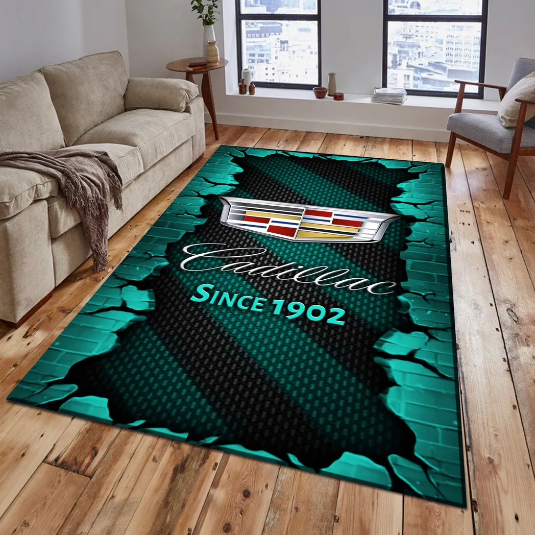 Classic Car Fans Gift Rug, Carpet All Over Print Gift For Classic Car Lovers CAR18403172515 - Cyan