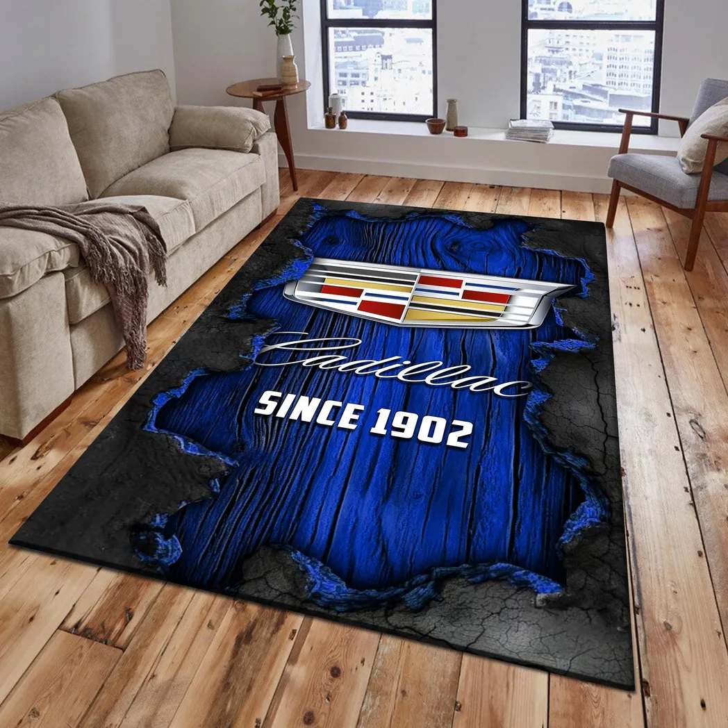 Classic Car Fans Gift Rug, Carpet All Over Print Gift For Classic Car19503182509 - Blue