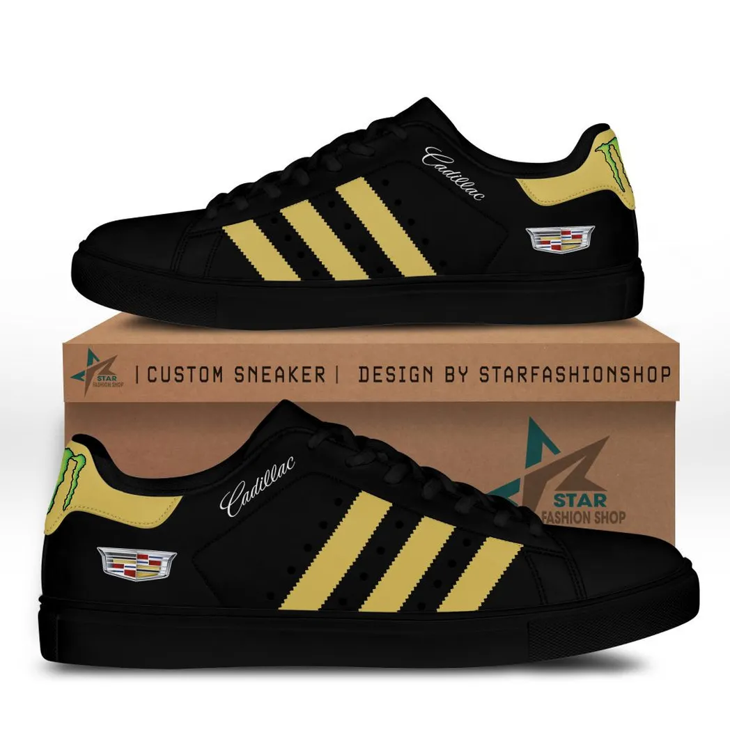 Classic Car Fans Gift Skate Shoes, Sneaker All Over Print Gift For Classic Car Lovers CAR58021925017 - Black