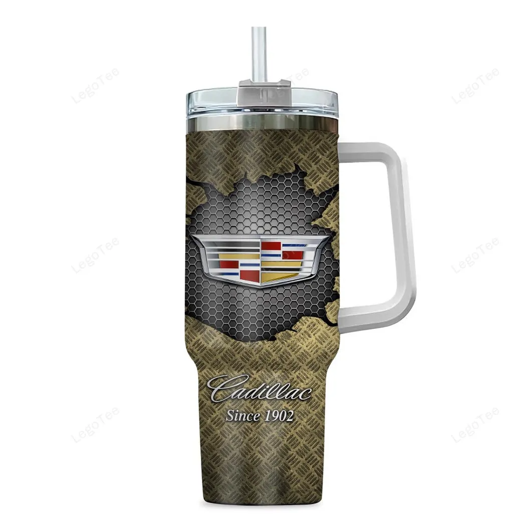 Classic Car Fans Gift Stans Tumbler 40oz, Tumbler All Over Print Gift For Classic Car Lovers, Custom Name CAR12002272510