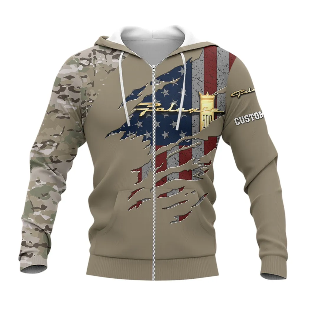 Classic Car Fans Gift Zipper Hoodie, Hoodie All Over Print For Classic Car Lovers, Custom Name CAR46021725030-3