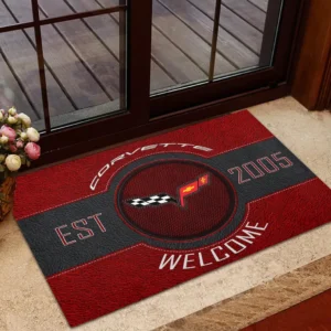 Speed Car Fans Gift Doormat, Welcome Mat All Over Print For Speed Car Owner CAR16902262512 - Red