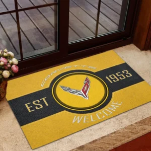 Car Fans Gift Doormat, Welcome Mat All Over Print For Car Owner CAR16902262513 - Yellow