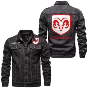 Truck Fans Gift Denim Jacket, Denim Jacket All Over Print Gift For Car Enthusiasts CAR1901132095 - Black