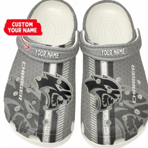 Car Fans Gift Crocs, Clogs All Over Print Gift For Car Owner, Custom Name CAR82022025585 - White