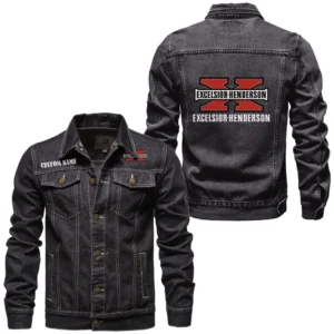 Car Fans Gift Denim Jacket, Denim Jacket All Over Print Gift For Car Enthusiasts CAR1901132103 - Black