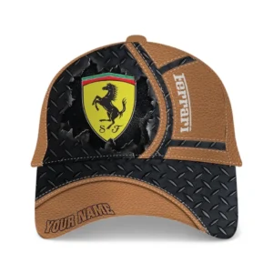 Sport Car Fan Gift Classic Cap, Baseball Cap All Over Print Gift For Sport Car Lovers - Brown CAR49021825020-3