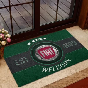 Retro Car Fans Gift Doormat, Welcome Mat All Over Print For Retro Car Owner CAR16902262521 - Green