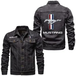 Sport Car Fans Gift Denim Jacket, Denim Jacket All Over Print Gift For Car Enthusiasts CAR1901132113 - Black