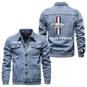 Sport Car Fans Gift Denim Jacket, Denim Jacket All Over Print Gift For Car Enthusiasts CAR1901132113 - Light Blue