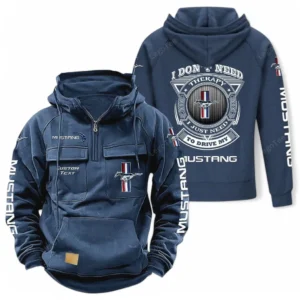 Sport Car Fans Gift Tactical Quarter Zip Hoodie, Hoodie All Over Print For Car Owner CAR106021525006 - Dark Blue