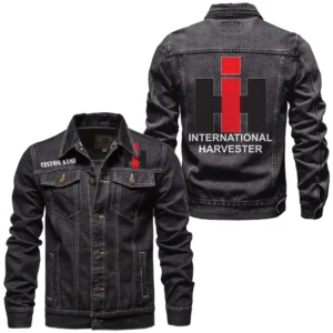 Truck Fans Gift Denim Jacket, Denim Jacket All Over Print Gift For Car Enthusiasts CAR1901132148 - Black