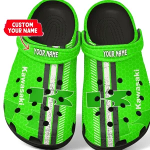 Motorcycle Fans Gift Crocs, Clogs All Over Print Gift For Motorcycle Owner, Custom Name CAR82022025610 - Black