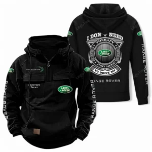 Truck Fans Gift Tactical Quarter Zip Hoodie, Hoodie All Over Print For Car Owner CAR106021525015 - Black
