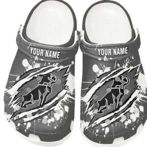 Truck Fans Gift Crocs, Clogs All Over Print Gift For Truck Owner, Custom Name CAR15303042516 - White
