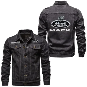 Truck Fans Gift Denim Jacket, Denim Jacket All Over Print Gift For Car Enthusiasts CAR1901132183 - Black