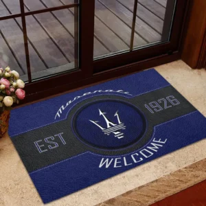 Sports Car Fans Gift Doormat, Welcome Mat All Over Print For Sports Car Owner CAR16902262539 - Blue