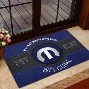 Car Fans Gift Doormat, Welcome Mat All Over Print For Car Owner CAR16902262545 - Blue
