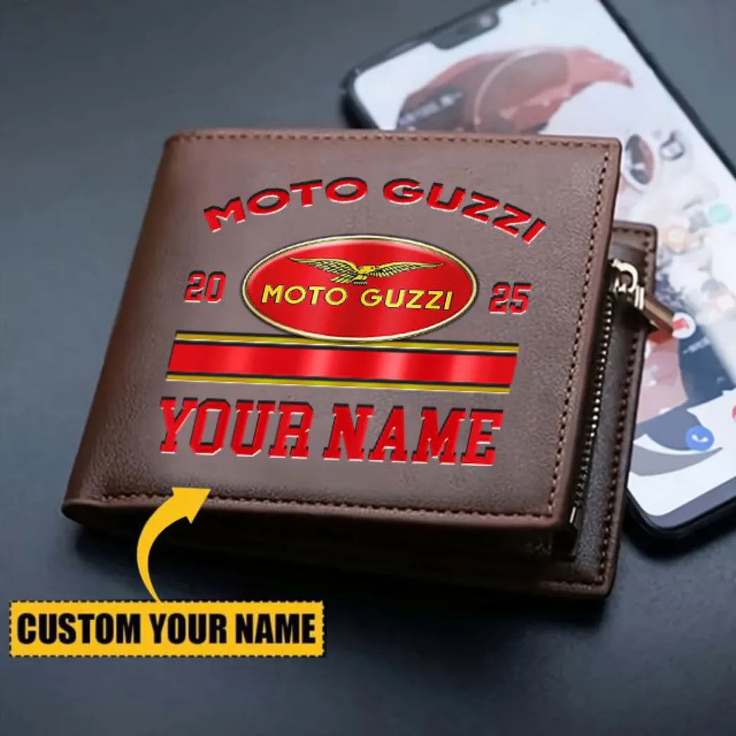 Motorcycle Fan Gift PU Leather Wallet, Men Wallet All Over Print Gift For Motorcycle Lovers CAR37030425099