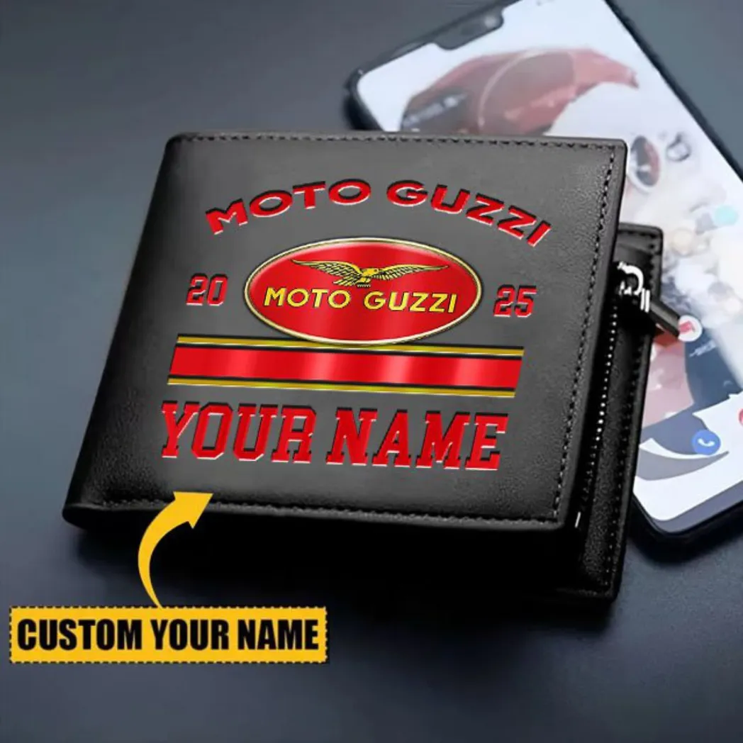 Motorcycle Fan Gift PU Leather Wallet, Men Wallet All Over Print Gift For Motorcycle Lovers CAR37030425099