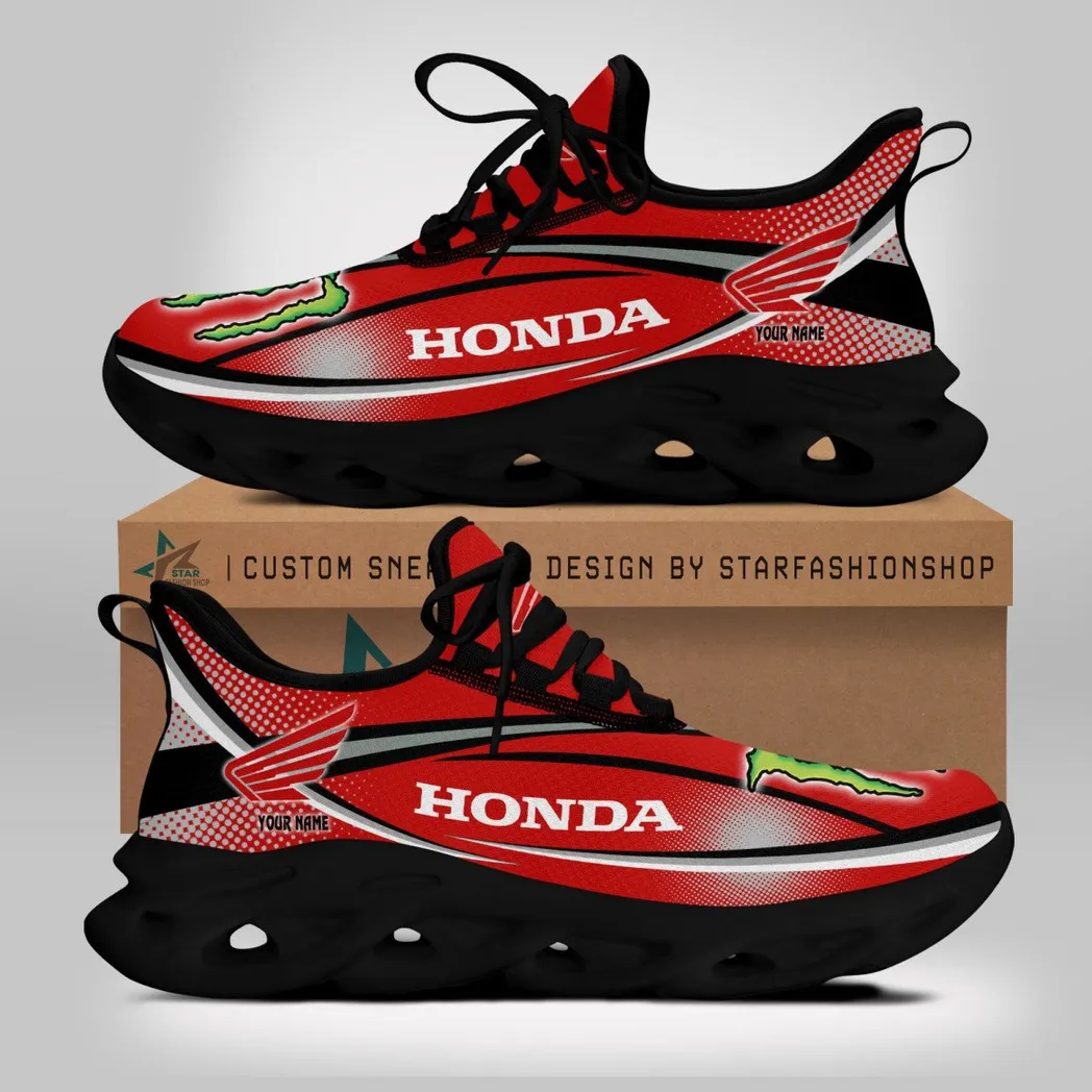 Motorcycle Fans Gift Max Soul Shoes, Sport Sneakers All Over Print For Motorcycle Owner CAR79022425060 - Black