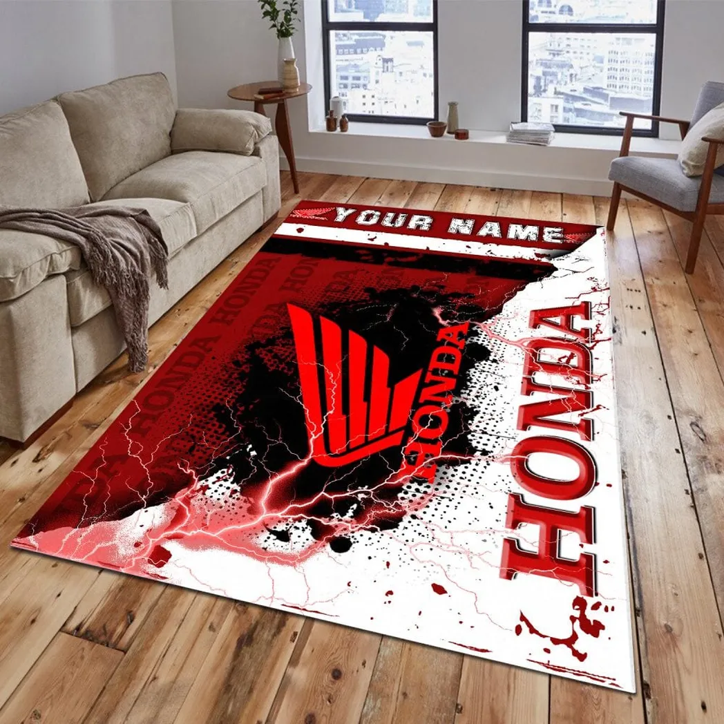 Motorcycle Fans Gift Rug, Carpet All Over Print Gift For Motorcycle Lovers CAR157031425025