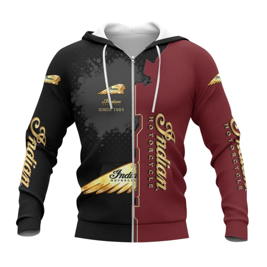 Motorcycle Fans Gift Zipper Hoodie, Hoodie All Over Print For Motorcycle Lovers CAR44021725040-3