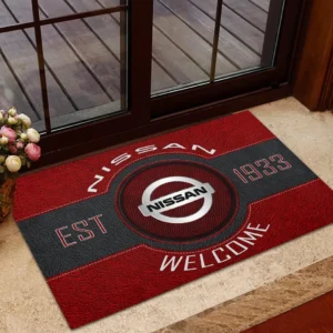 Car Fans Gift Doormat, Welcome Mat All Over Print For Car Owner CAR16902262547 - Red