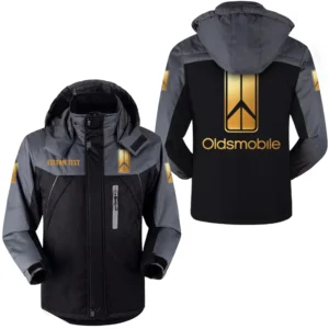 Car Fans Gift Outdoor Charging Suit, Hooded Fleece Long Jacket Exclusive Logo For Car Enthusiants, Custom Name HFLJ0112312107 - Black