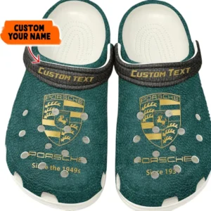 Car Fans Gift Crocs, Clogs All Over Print Gift For Car Owner, Custom Name - Cyan CAR141021225668-3