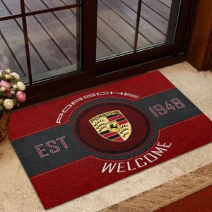 Car Fans Gift Doormat, Welcome Mat All Over Print For Car Owner CAR16902262554 - Red