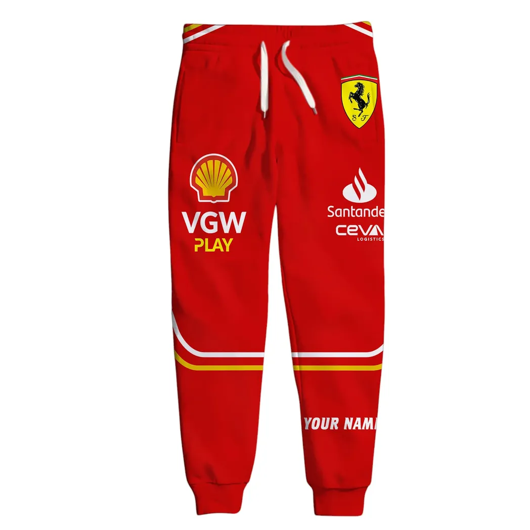 Racing Car Fans Gift Sweatpants, Joggers All Over Print Gift For Racing Car, Custom Name CAR41304142500