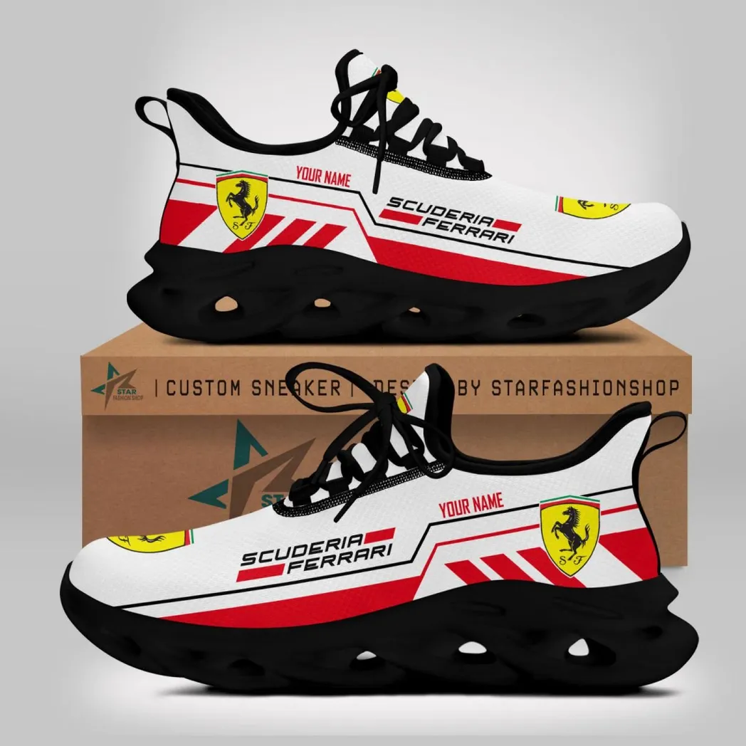 Racing Carax Soul Shoes, All Over Print Max Soul Shoes Racing Car40504102501 - Black