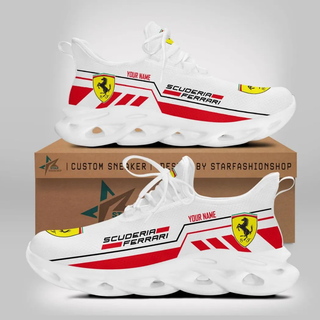 Racing Carax Soul Shoes, All Over Print Max Soul Shoes Racing Car40504102501 - White