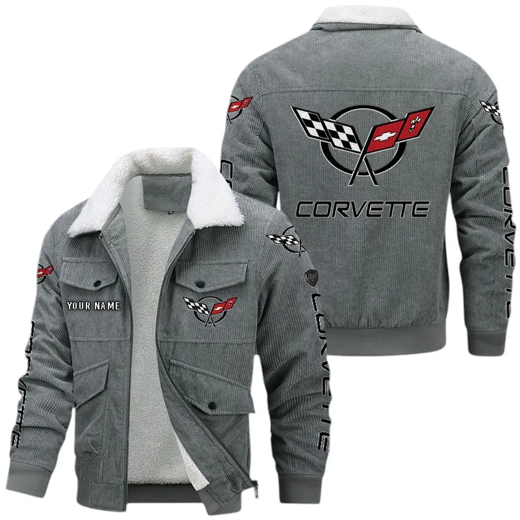 Speed Car Fans Gift Corduroy Jacket, Jacket All Over Print Gift For Speed Car Lovers CAR42022225608 - Gray