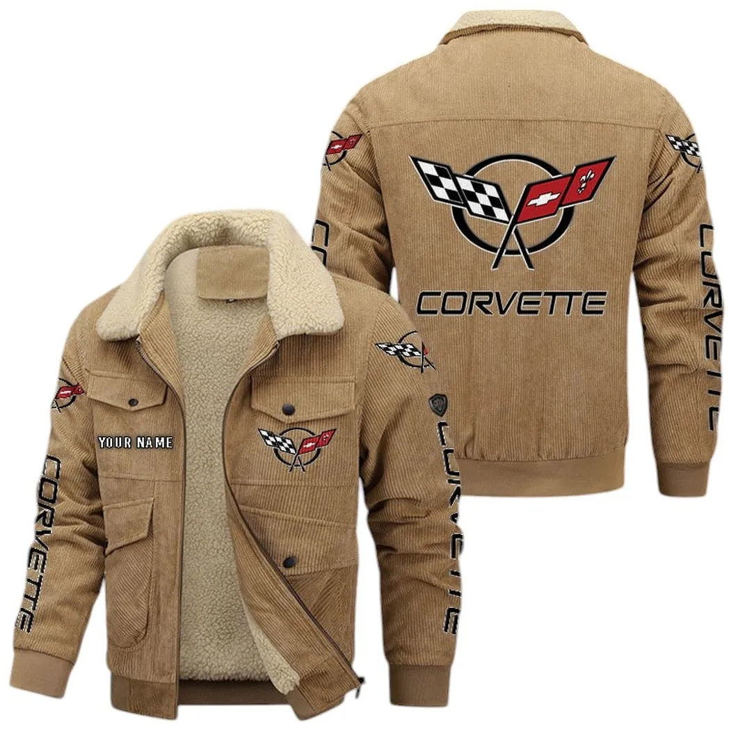 Speed Car Fans Gift Corduroy Jacket, Jacket All Over Print Gift For Speed Car Lovers CAR42022225608 - Khaki
