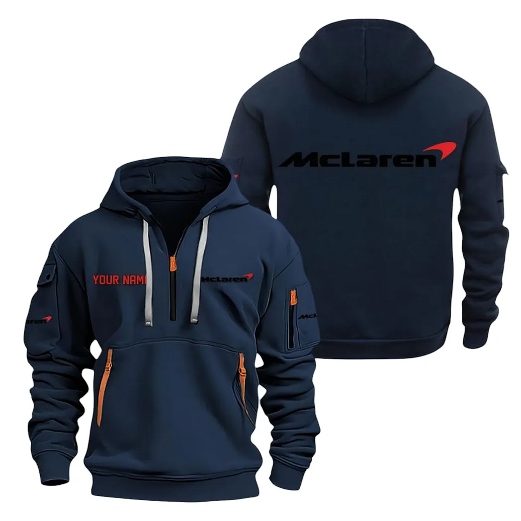 Speed Car Fans Gift Hoodie Half Zipper, Hoodie All Over Print Gift For Speed Car Lovers CAR20022125743 - Navy