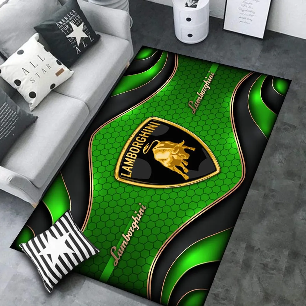 Speed Car Fans Gift Rug, Carpet All Over Print Gift For Speed Car Lovers CAR189032125577 - Green