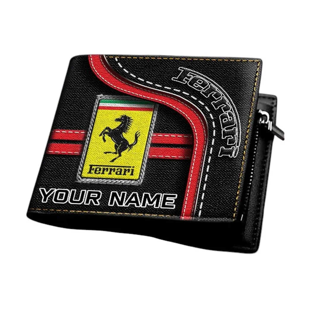Sport Car Fan Gift PU Leather Wallet, Men Wallet All Over Print Gift For Sport Car Lovers CAR1303052514