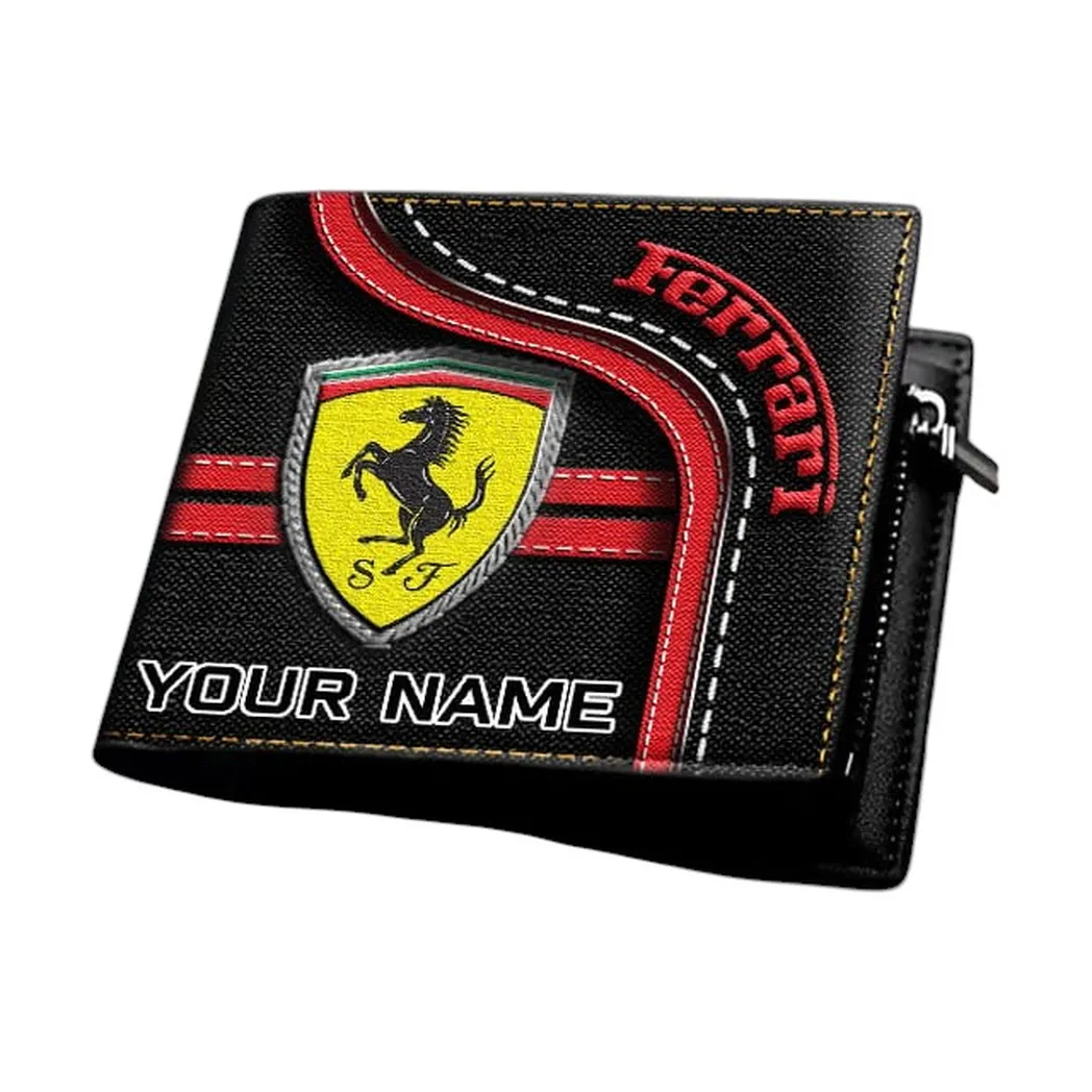 Sport Car Fan Gift PU Leather Wallet, Men Wallet All Over Print Gift For Sport Car Lovers CAR1303052515