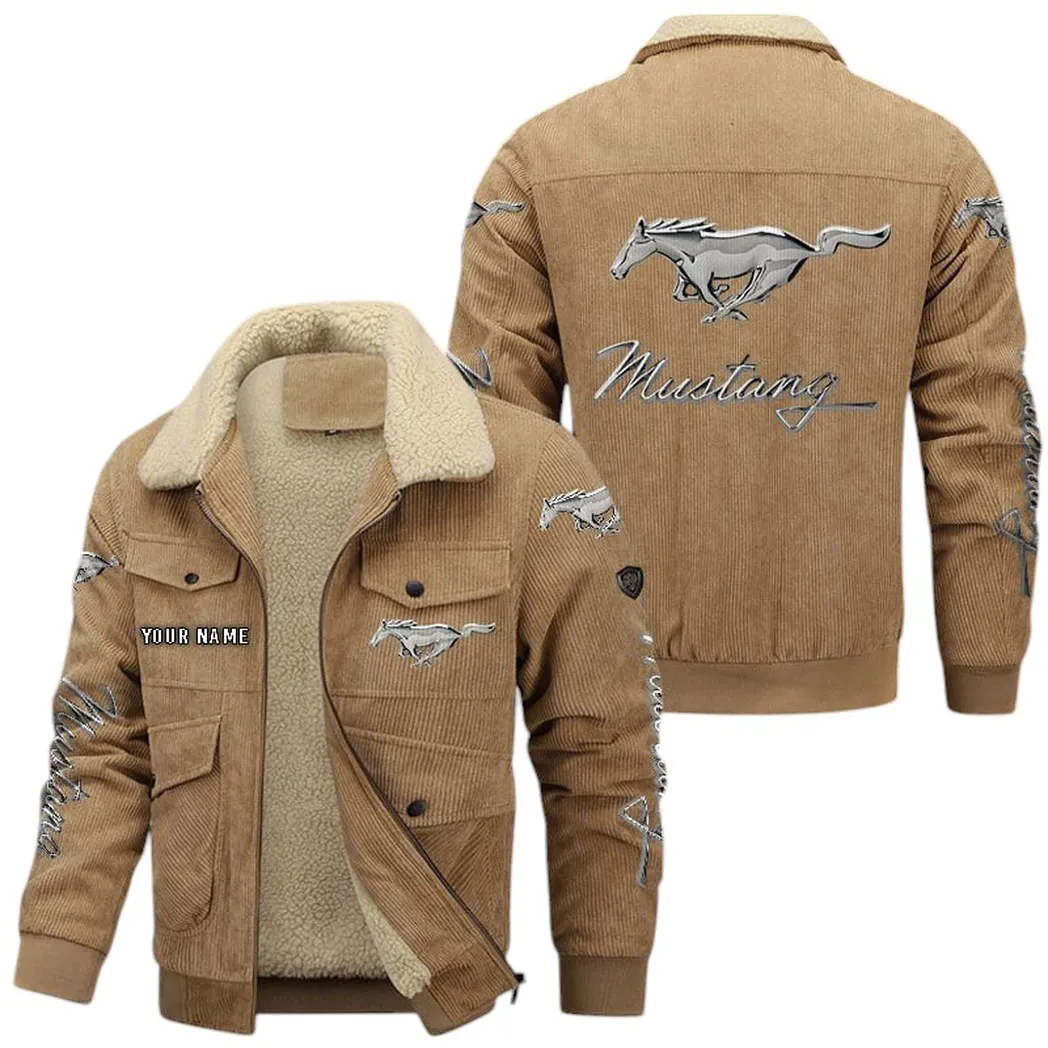 Sport Car Fans Gift Corduroy Jacket, Jacket All Over Print Gift For Sport Car Lovers CAR42022225605 - Khaki