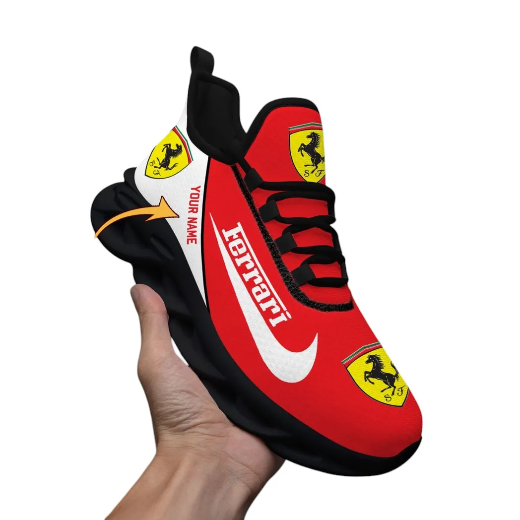 Sport Car Fans Gift Max Soul Shoes, Sport Sneakers All Over Print For  Sport Car Owner - Black CAR400217036-2