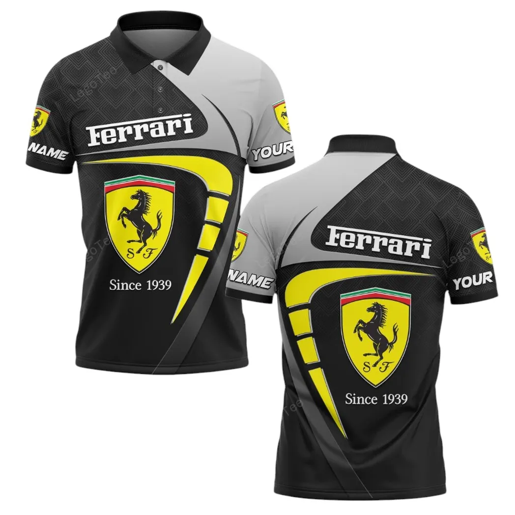 Sport Car Fans Gift Polo Shirt, Polo Shirt All Over Print Gift For Sport Car Lovers, Custom Name CAR11603032522