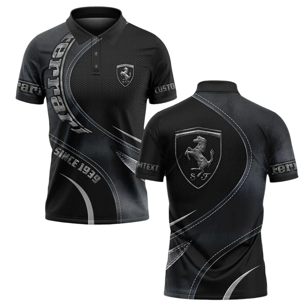 Sport Car Fans Gift Polo Shirt, Polo Shirt All Over Print Gift For Sport Car Lovers, Custom Name CAR17102252515