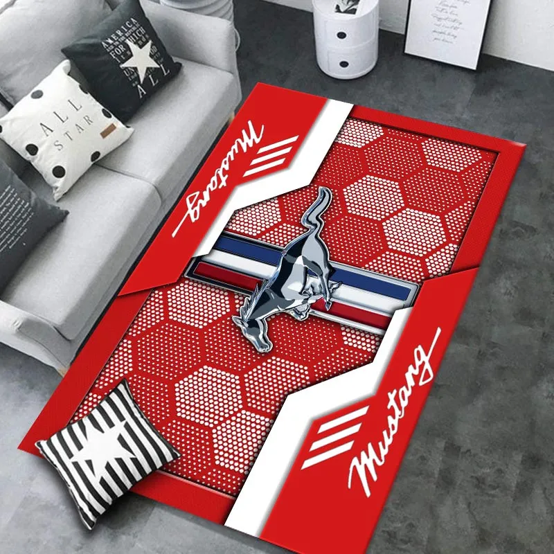 Sport Car Fans Gift Rug, Carpet All Over Print Gift For Car Owner CAR301032925 - Red