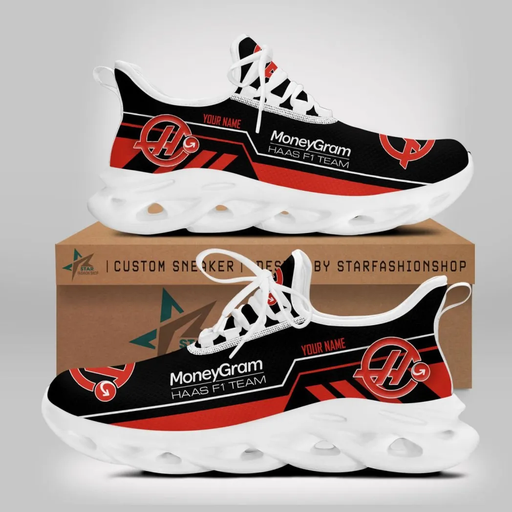 Sport Car Team Max Soul Shoes, All Over Print Max Soul Shoes Sport Car Team CAR40504102518 - White