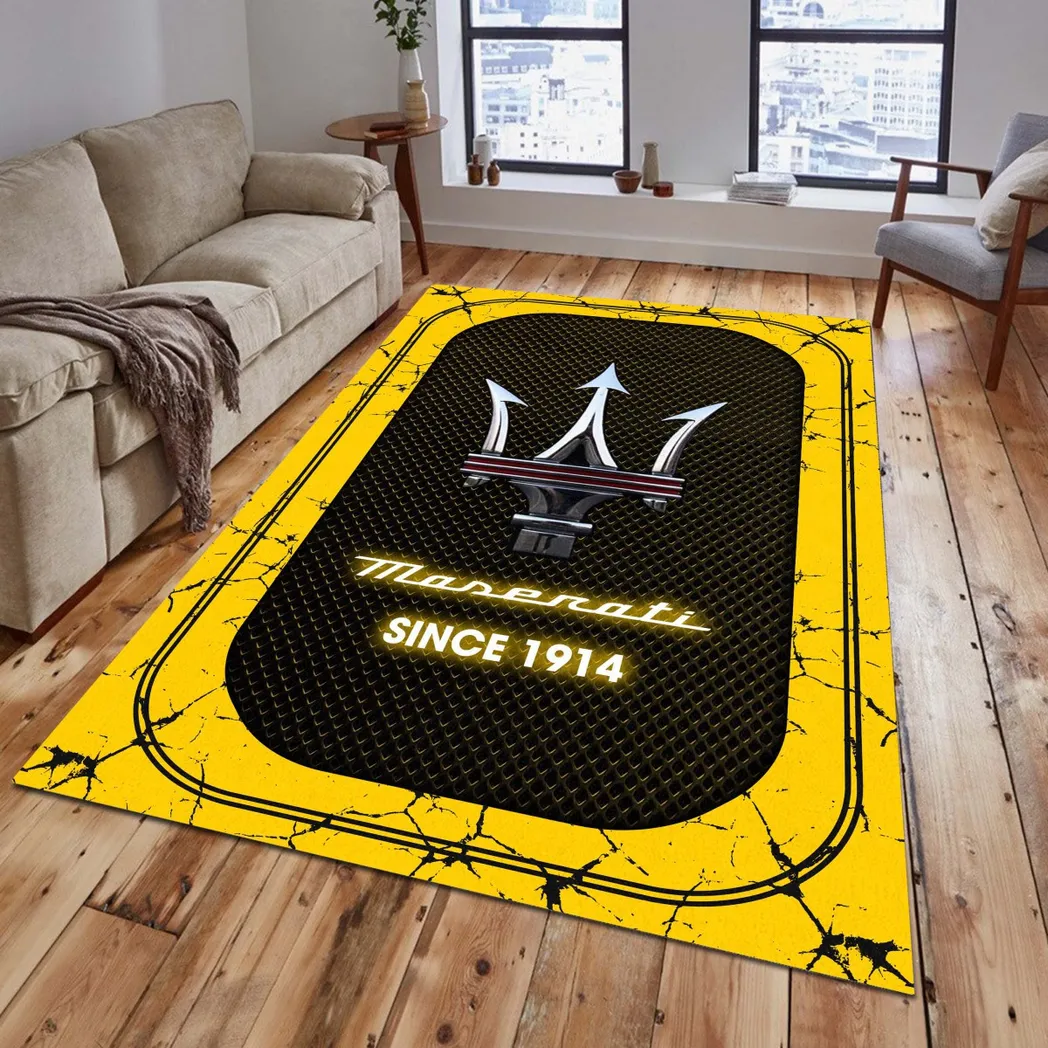 Sports Car Fans Gift Rug, Carpet All Over Print Gift For Sports Car Lovers CAR15203142549 - Yelloư