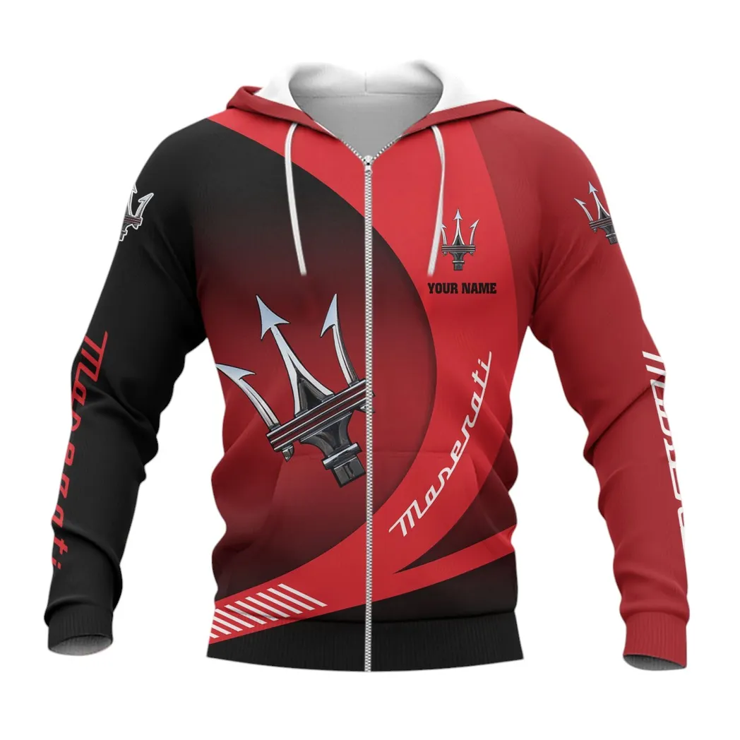 Sports Car Fans Gift Zipper Hoodie, Hoodie All Over Print For Sports Car Lovers, Custom Name CAR7402222540